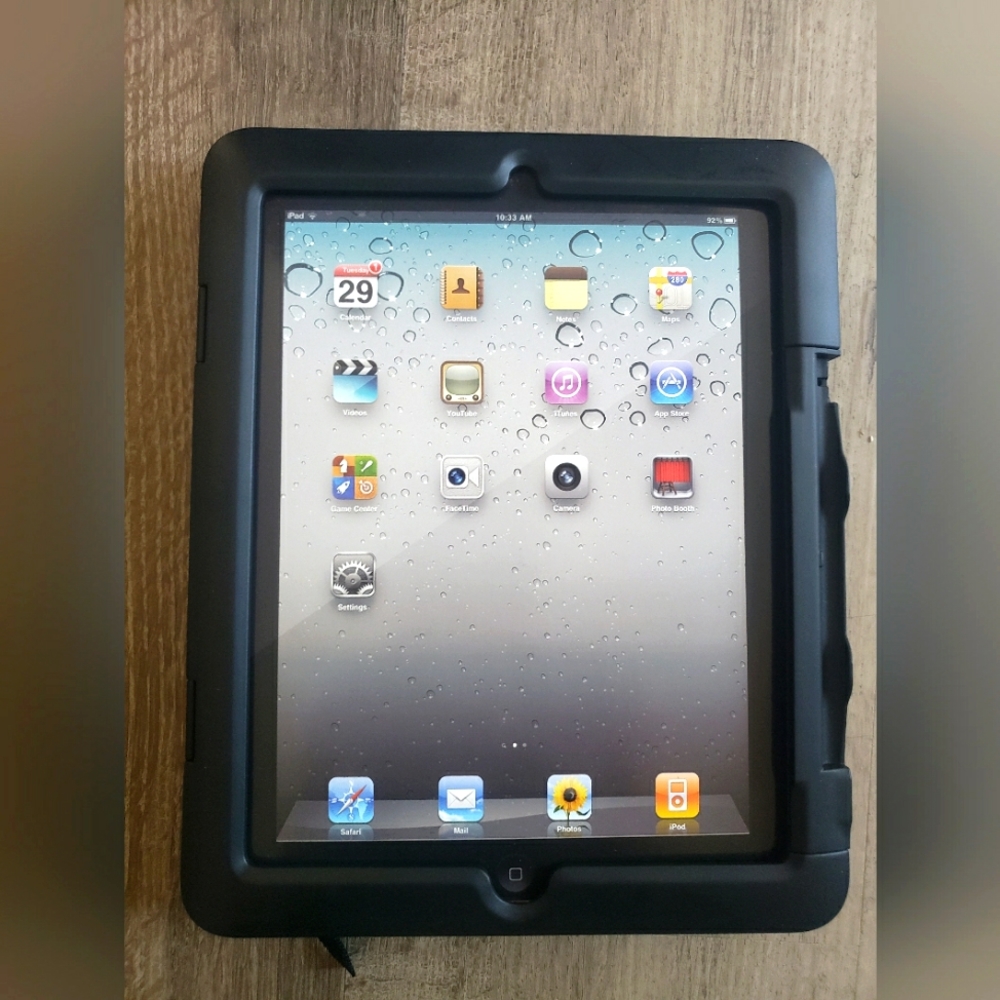 Handstrap case for iPad 2nd/3rd/4th gen
